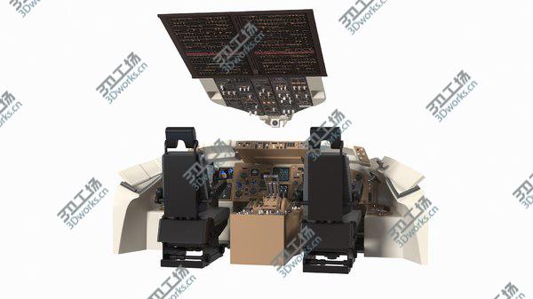 images/goods_img/20210312/Commercial Airplane Pilot Cockpit 3D model/3.jpg